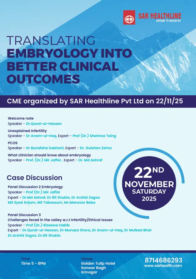 Translating Embryology into Better clinical outcome-CME on 22/11/2025