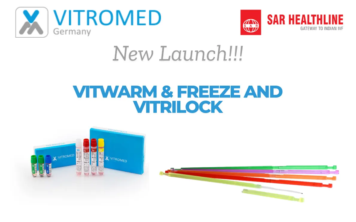 Launch of Vitromed's Vitrification VitWarm & Freeze and Vitrilock