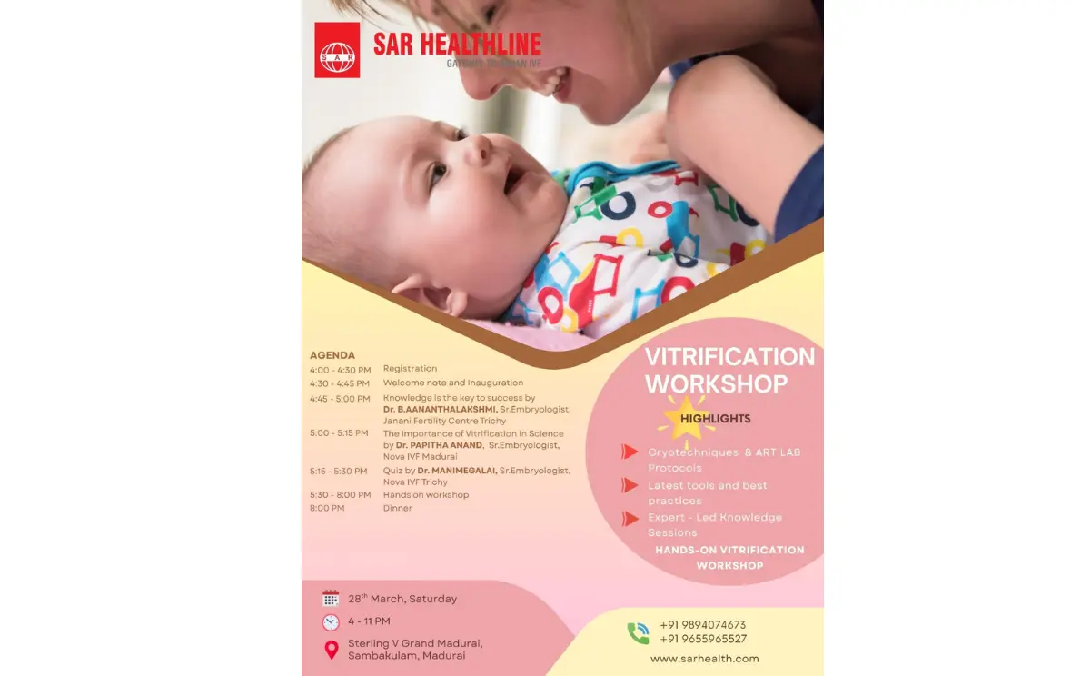 Vitrification Workshop @ Sterling V Grand, Madurai