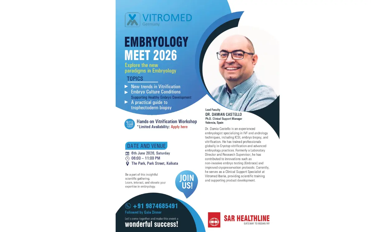 Embryology Meet 2026 @The Park, Kolkata on 6th June