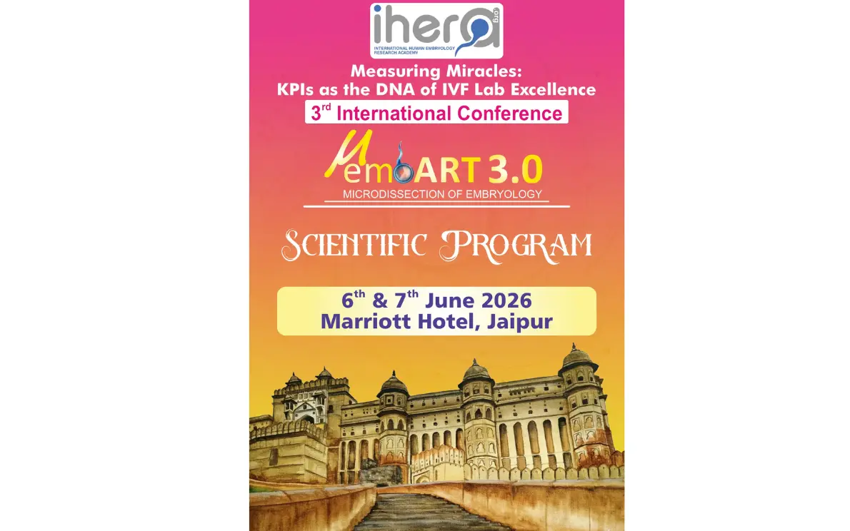 Microembart 3.0 – International Conference on IVF Lab Excellence @Marriott Hotel, Jaipur 📅 6th & 7th June 2026