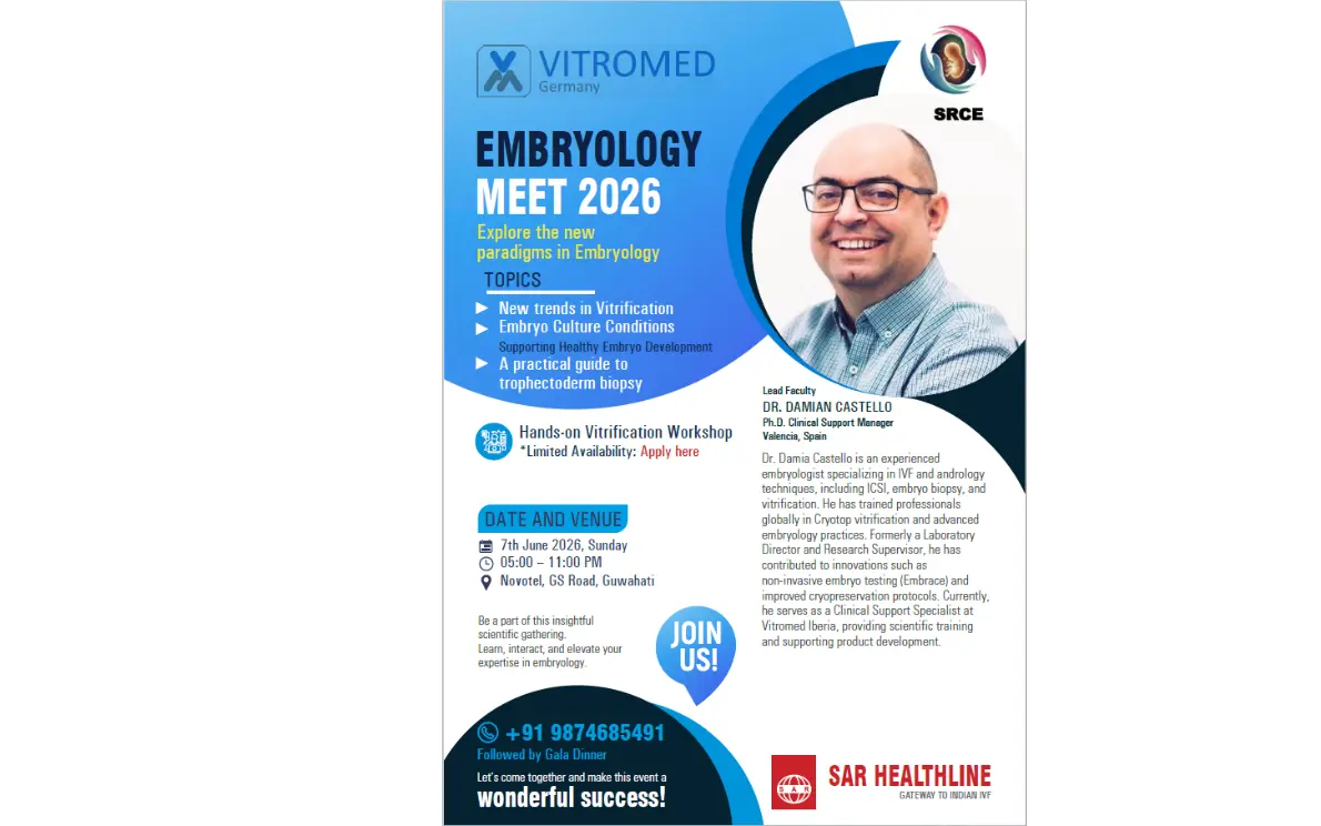 Embryology Meet 2026 @Novotel, Guwahati on 7th June