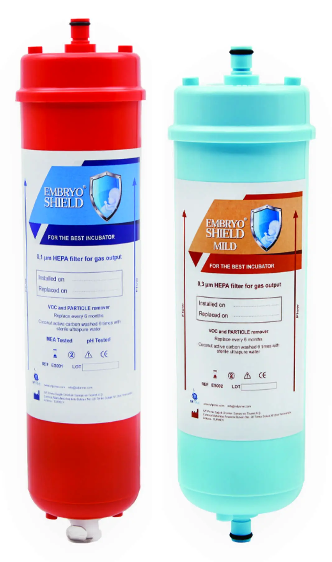 EMBRYO SHIELD HEPA INLINE FILTER